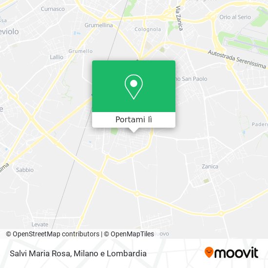Mappa Salvi Maria Rosa