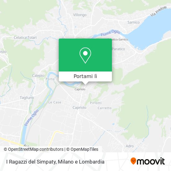 Mappa I Ragazzi del Simpaty