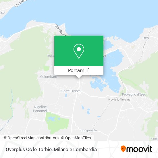 Mappa Overplus Cc le Torbie