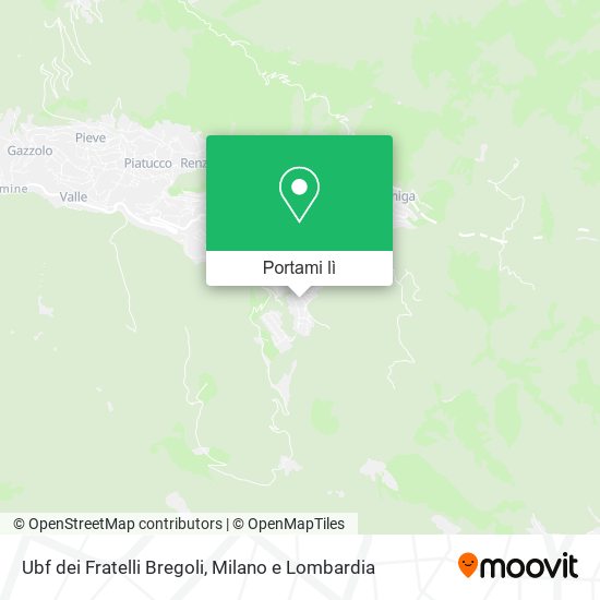 Mappa Ubf dei Fratelli Bregoli