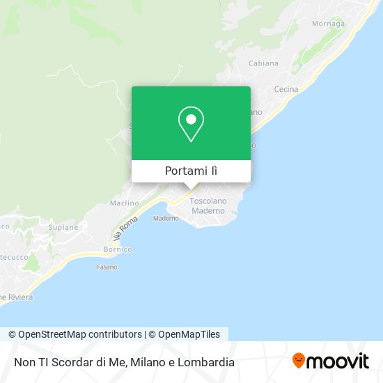 Mappa Non TI Scordar di Me