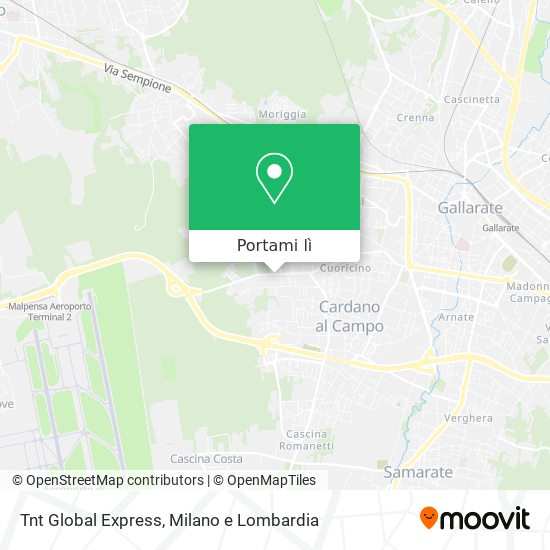Mappa Tnt Global Express