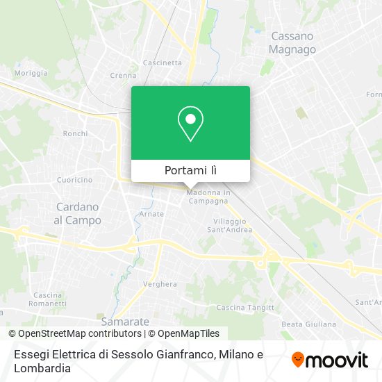Mappa Essegi Elettrica di Sessolo Gianfranco