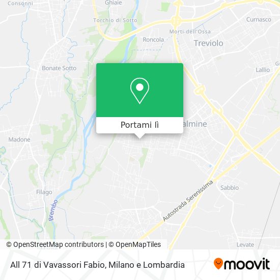 Mappa All 71 di Vavassori Fabio