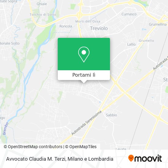 Mappa Avvocato Claudia M. Terzi