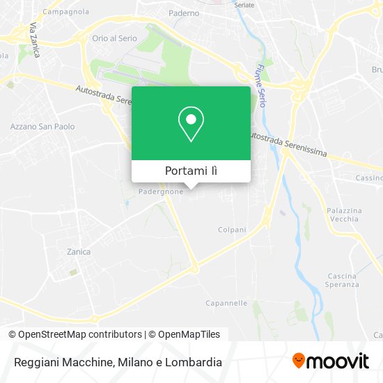 Mappa Reggiani Macchine