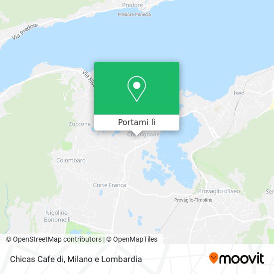 Mappa Chicas Cafe di