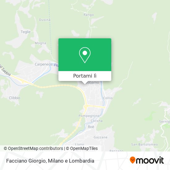 Mappa Facciano Giorgio