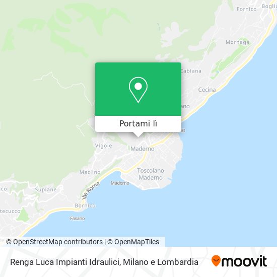 Mappa Renga Luca Impianti Idraulici