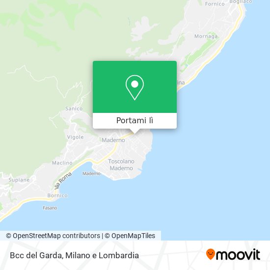 Mappa Bcc del Garda