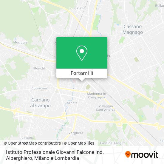 Mappa Istituto Professionale Giovanni Falcone Ind. Alberghiero