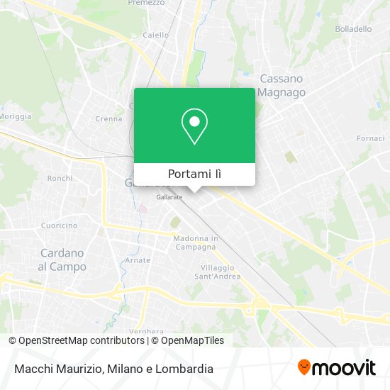 Mappa Macchi Maurizio