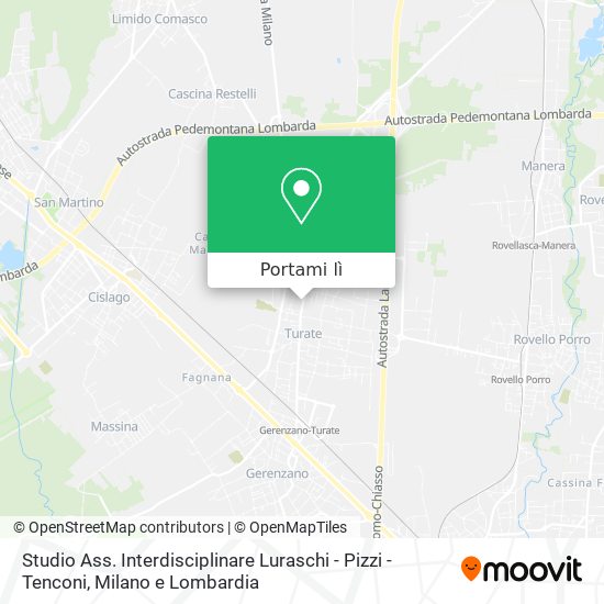 Mappa Studio Ass. Interdisciplinare Luraschi - Pizzi - Tenconi