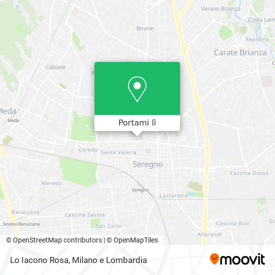 Mappa Lo Iacono Rosa