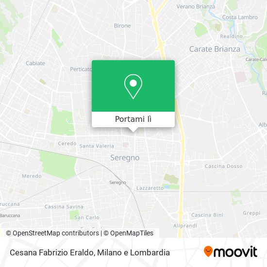 Mappa Cesana Fabrizio Eraldo