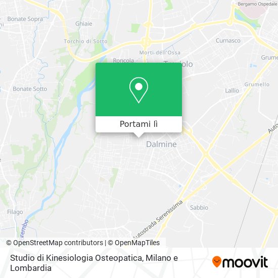 Mappa Studio di Kinesiologia Osteopatica