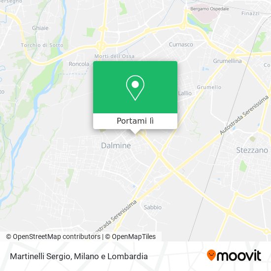Mappa Martinelli Sergio