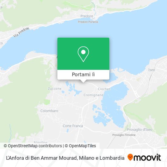 Mappa L'Anfora di Ben Ammar Mourad