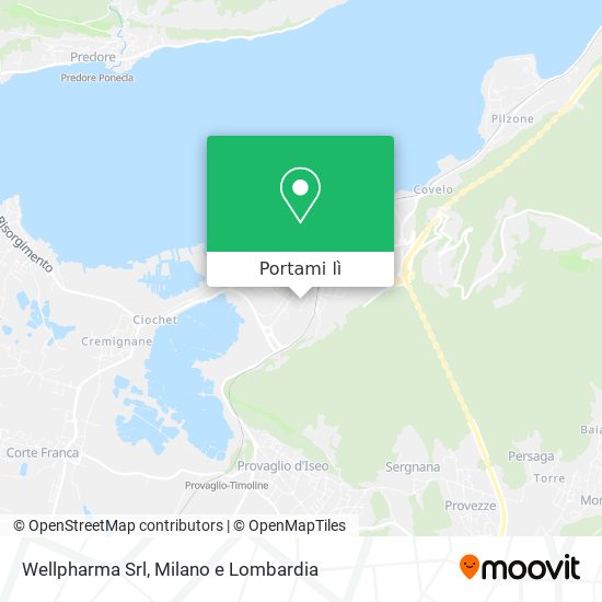 Mappa Wellpharma Srl