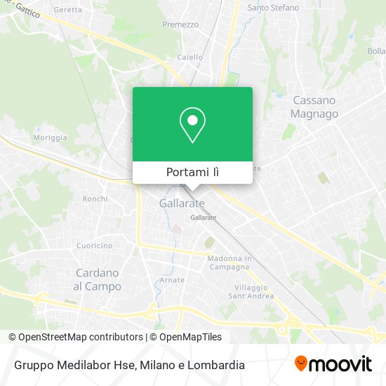 Mappa Gruppo Medilabor Hse