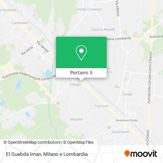 Mappa El Guebda Iman