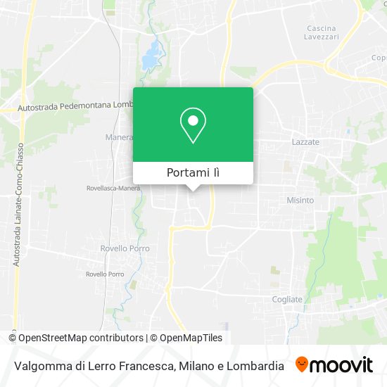 Mappa Valgomma di Lerro Francesca