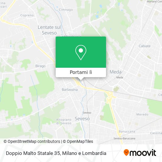 Mappa Doppio Malto Statale 35