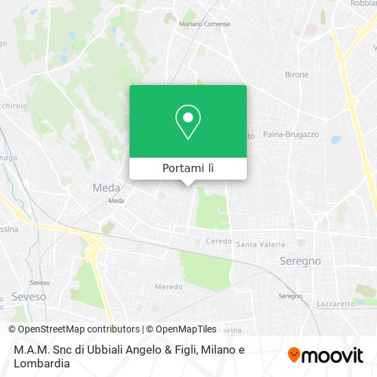Mappa M.A.M. Snc di Ubbiali Angelo & Figli