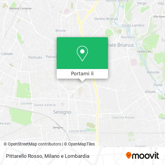 Mappa Pittarello Rosso