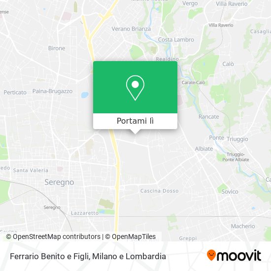 Mappa Ferrario Benito e Figli