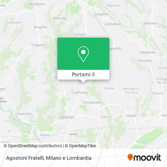 Mappa Agostoni Fratelli