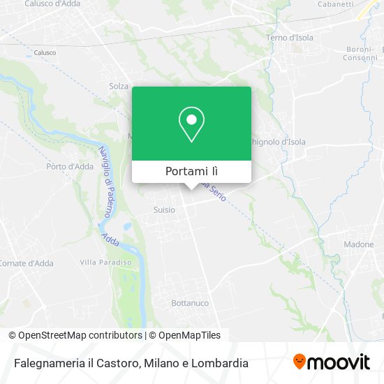Mappa Falegnameria il Castoro