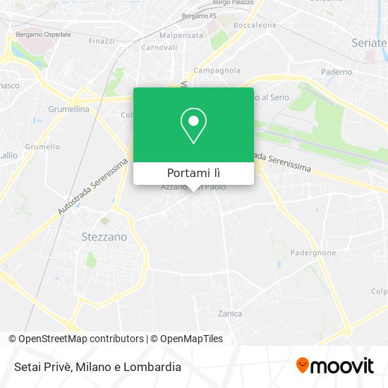 Mappa Setai Privè