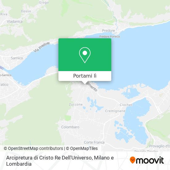 Mappa Arcipretura di Cristo Re Dell'Universo
