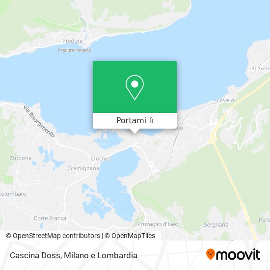 Mappa Cascina Doss