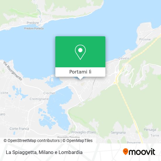 Mappa La Spiaggetta
