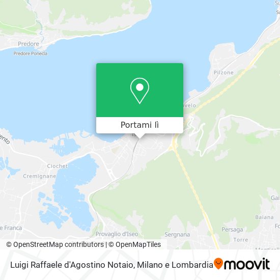 Mappa Luigi Raffaele d'Agostino Notaio