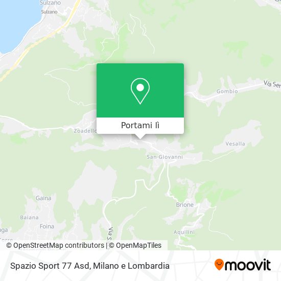 Mappa Spazio Sport 77 Asd