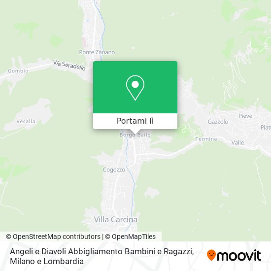 Mappa Angeli e Diavoli Abbigliamento Bambini e Ragazzi