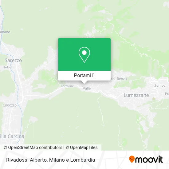 Mappa Rivadossi Alberto