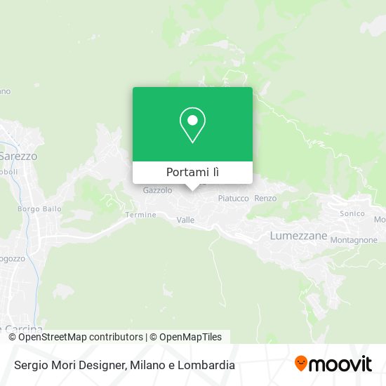 Mappa Sergio Mori Designer