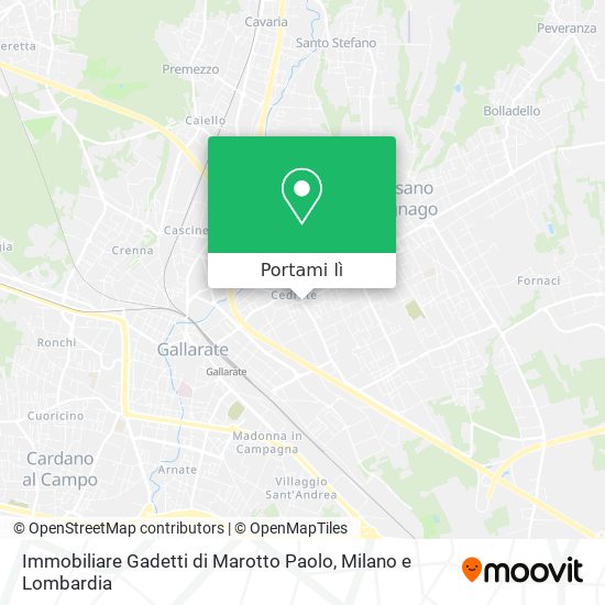 Mappa Immobiliare Gadetti di Marotto Paolo