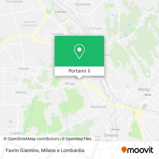 Mappa Favrin Giannino
