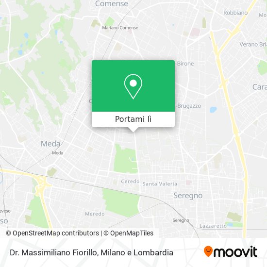 Mappa Dr. Massimiliano Fiorillo