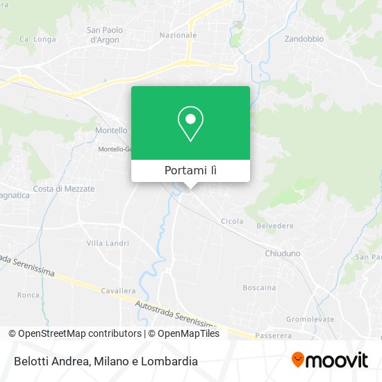 Mappa Belotti Andrea