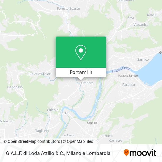 Mappa G.A.L.F. di Loda Attilio & C.
