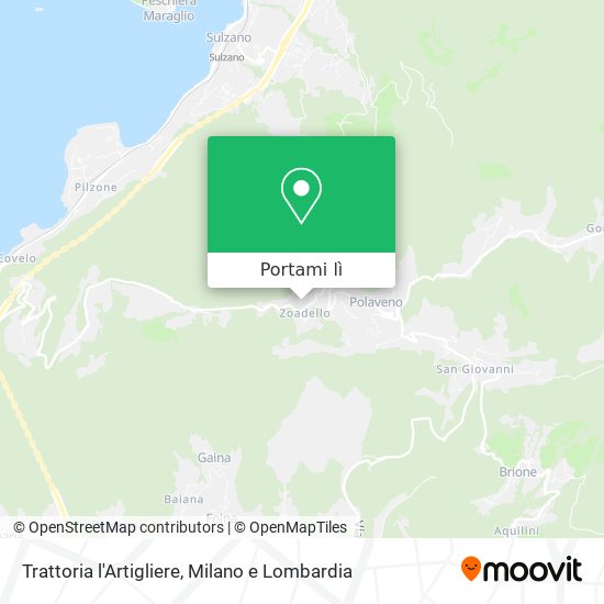 Mappa Trattoria l'Artigliere