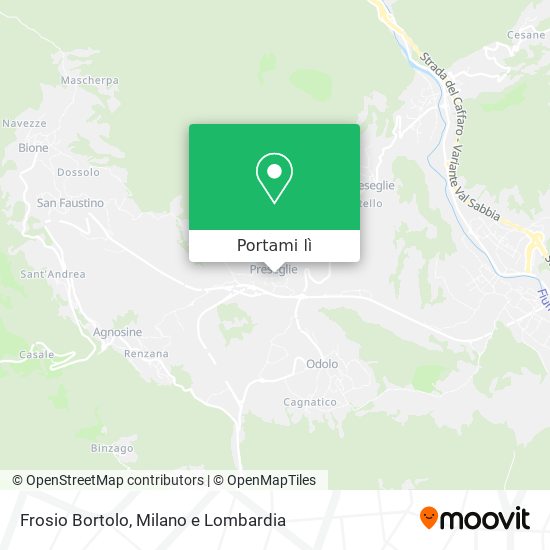 Mappa Frosio Bortolo