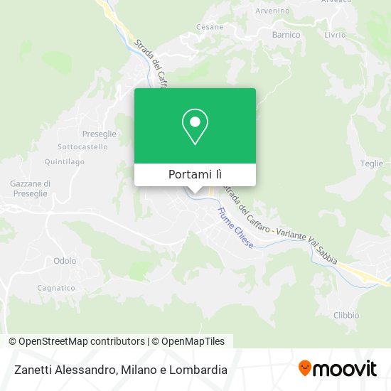 Mappa Zanetti Alessandro