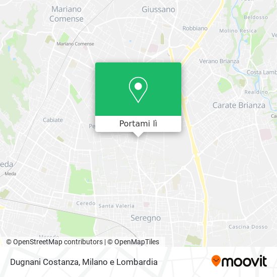 Mappa Dugnani Costanza